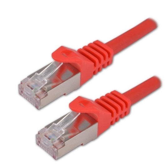 Cable de red MCL FCC7BMSHF-1M/R Cat7 S/FTP 1 m Rojo
