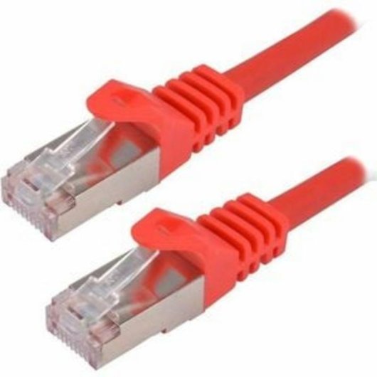 Cable de red MCL FCC7BMSHF-1M/R Cat7 S/FTP 1 m Rojo