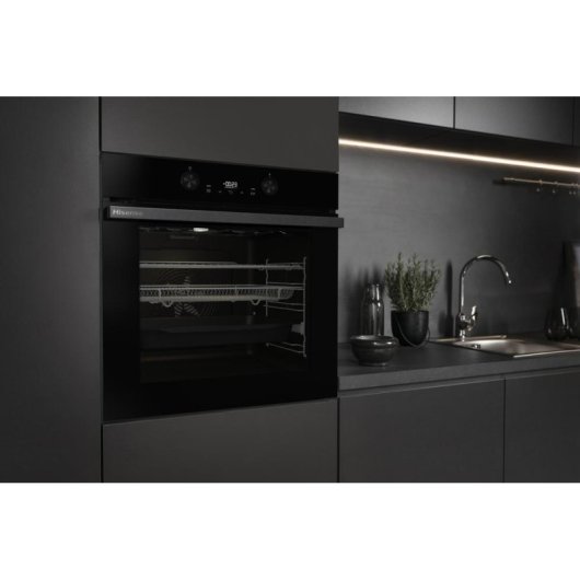 Horno Multifunción Hisense BI64223EPBG 78L 60cm Pirolítico A++ AirFryer Pizza Negro