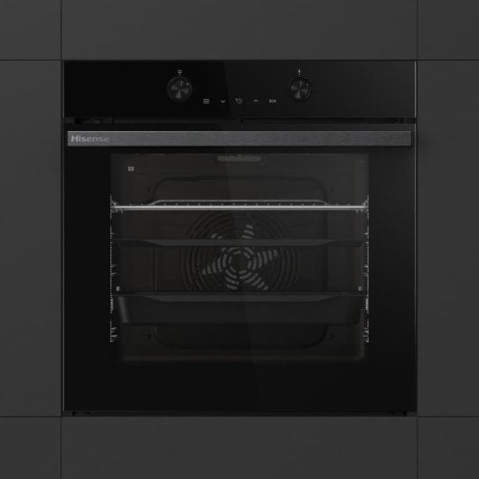 Horno Multifunción Hisense BI64223EPBG 78L 60cm Pirolítico A++ AirFryer Pizza Negro
