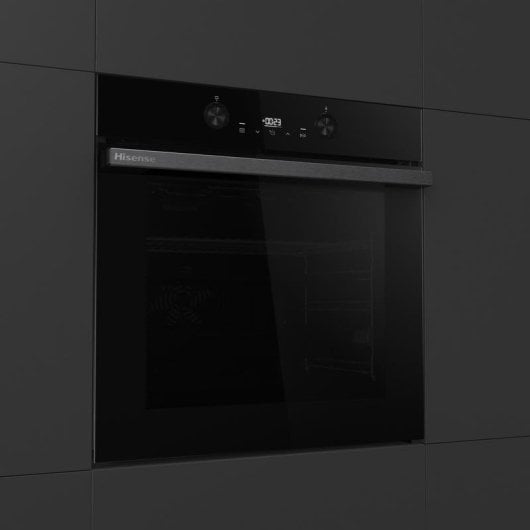 Horno Multifunción Hisense BI64223EPBG 78L 60cm Pirolítico A++ AirFryer Pizza Negro