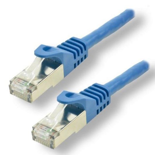 Cable de red MCL Cat7 S/FTP 0,5 m azul RJ-45 a RJ-45