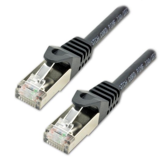 Cable réseau MCL IC5L99A007SH03N Cat7 S/FTP 0,3 m Noir