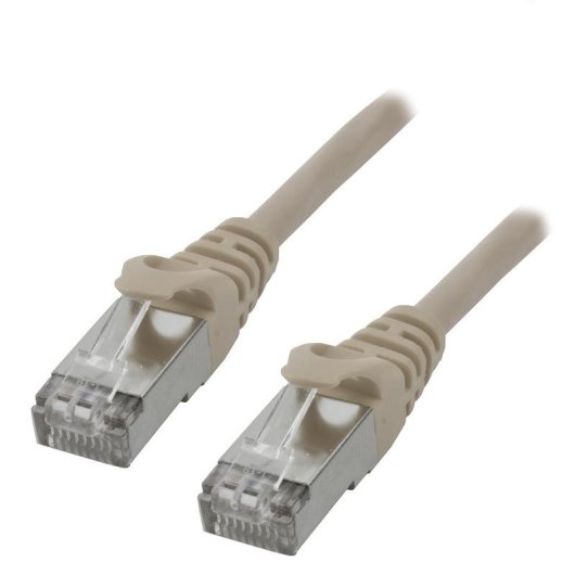Cable réseau MCL FCC6ABM-10M Cat6a 10 m blindé F/UTP RJ-45 gris