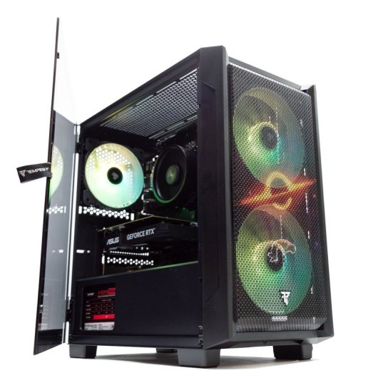PcCom Lite AMD Ryzen 5 5500 / 16GB / 1TB SSD / RX 9060 XT 16GB Space Edition