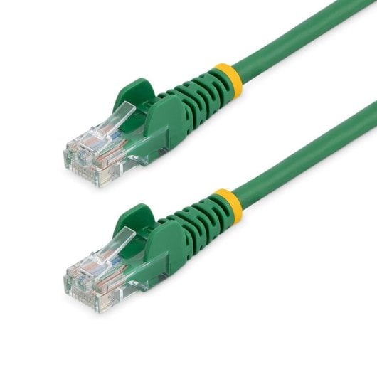 Cable de red StarTech Cat5e UTP 1m verde sin enganche RJ45