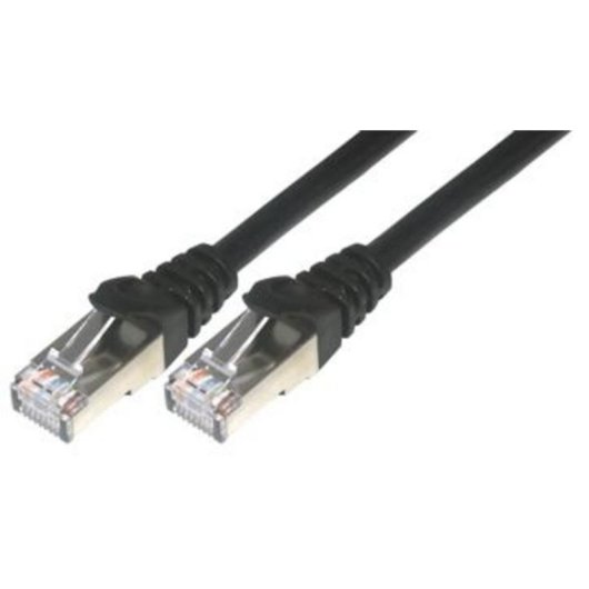Cable de red MCL FCC6BM-0.5M/N Cat6 F/UTP 0,5 m Negro