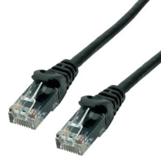 Cable de red MCL FCC6M-5M/N 5 m Cat6 U/UTP RJ-45 Negro