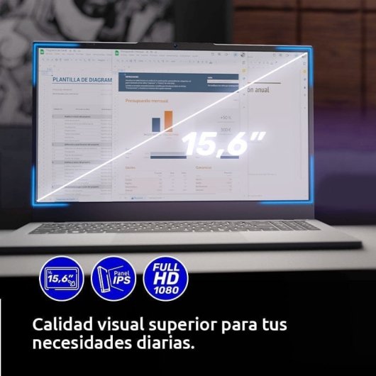 Portátil Alurin Flex Advance IA Intel Core Ultra 7 155H 15.6"/32 GB/1TB/Windows 11 Pro