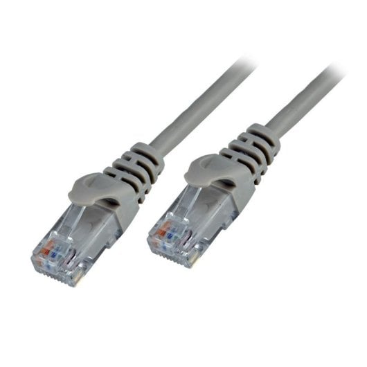 Cable de red MCL Cat6 U/UTP 3 m Gris RJ45