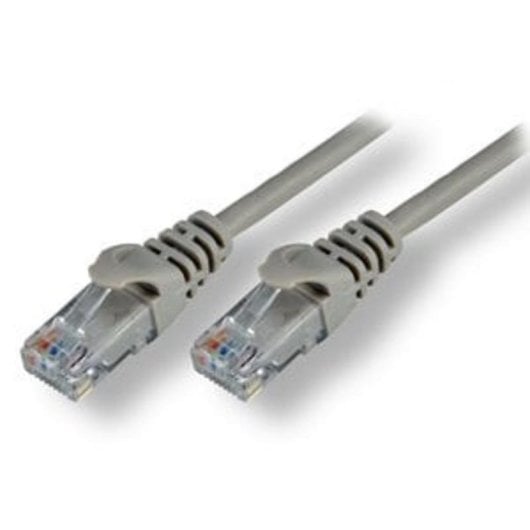 Cable de red MCL Cat6 U/UTP 3 m Gris RJ45