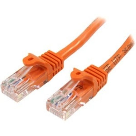 Netzwerkkabel StarTech Cat5e UTP 2m orange RJ45 ohne Haken