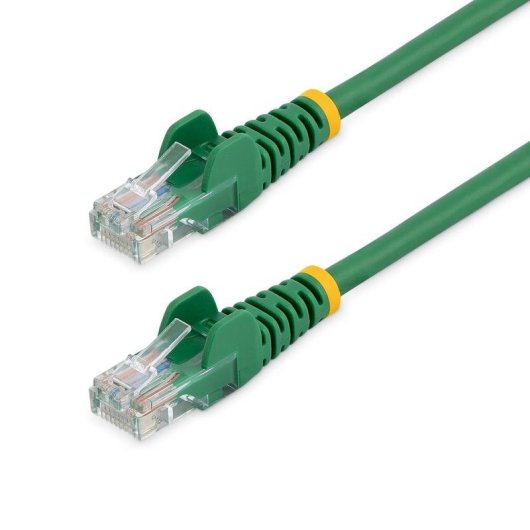 Netzwerkkabel Cat5e StarTech 2m Grün RJ45 ohne Haken PoE