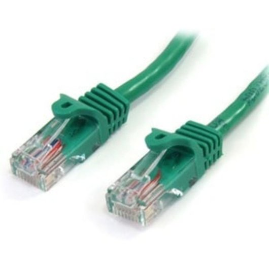 Netzwerkkabel Cat5e StarTech 2m Grün RJ45 ohne Haken PoE