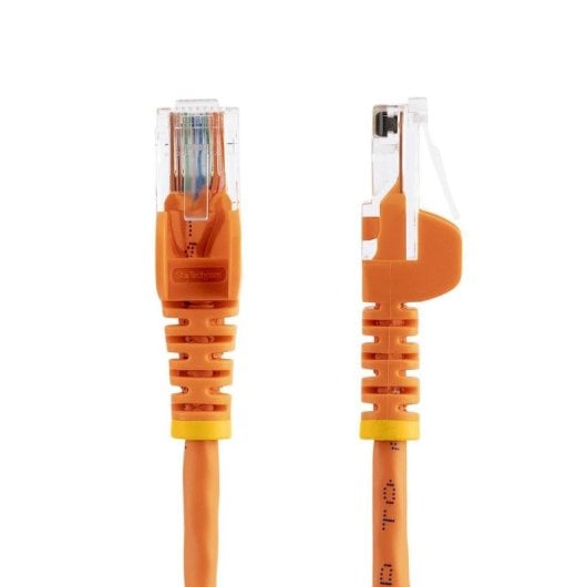Netzwerkkabel StarTech Cat5e UTP 0,5 m orange RJ45 ohne Haken