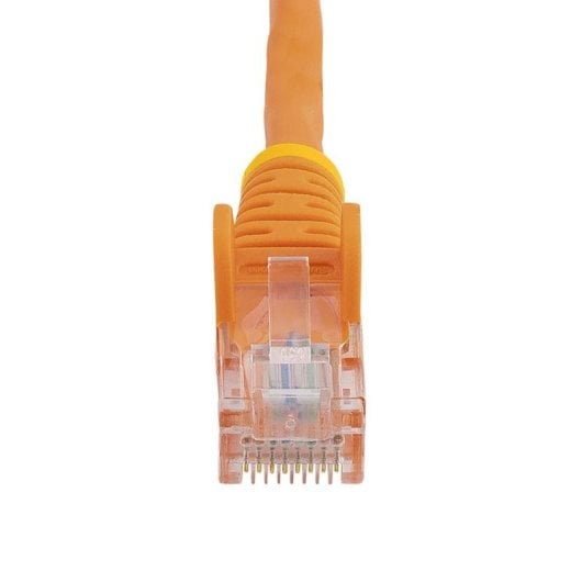 Netzwerkkabel StarTech Cat5e UTP 0,5 m orange RJ45 ohne Haken