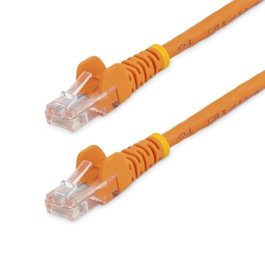 Cavo di rete StarTech Cat5e 3m arancione UTP RJ45 senza aggancio