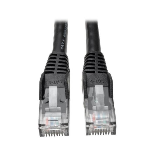 Cable réseau Cat6 UTP moldé snagless Tripp Lite 0,91 m noir