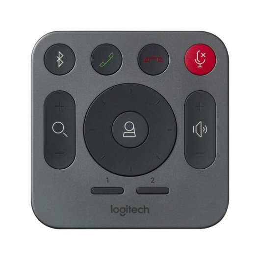 Comando Remoto Logitech Rally Ultra-HD ConferenceCam RF sem fios Preto