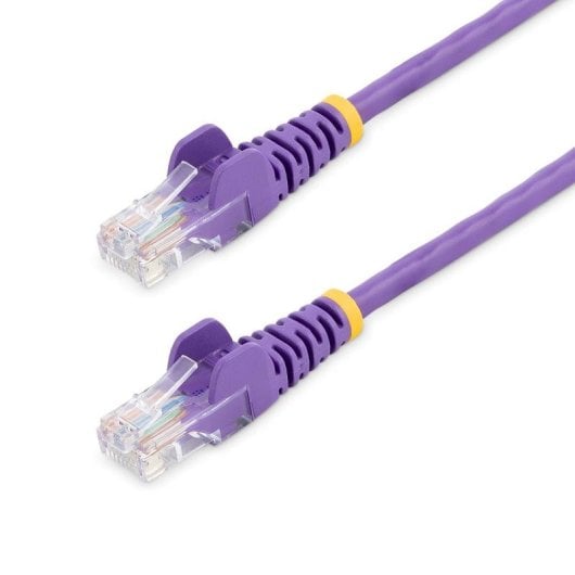 Cable réseau StarTech Cat5e UTP 10 m violet RJ45 sans accrocs
