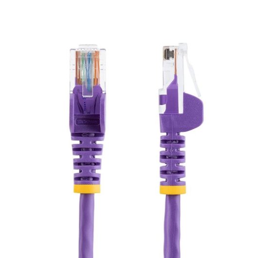 Cable réseau StarTech Cat5e UTP 10 m violet RJ45 sans accrocs