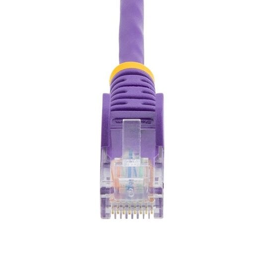 Cable réseau StarTech Cat5e UTP 10 m violet RJ45 sans accrocs