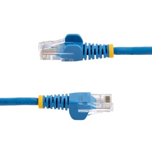 Cable réseau StarTech Cat5e UTP 10 m bleu RJ45 sans accrocs