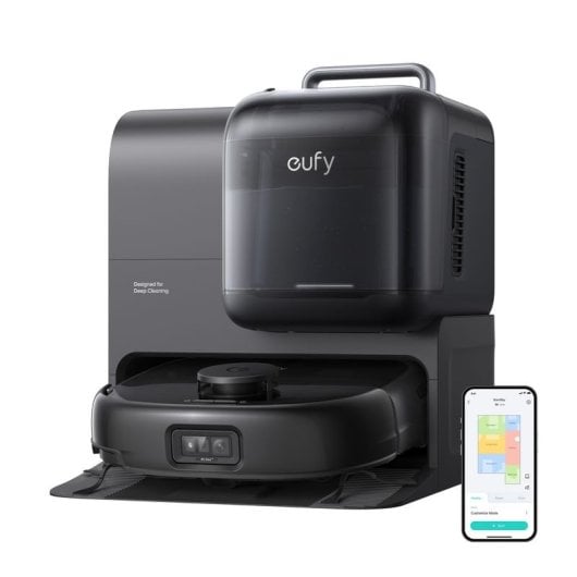 Robot Aspirador Eufy Omni E28 con Autovaciado Navegación Inteligente 20.000 Pa