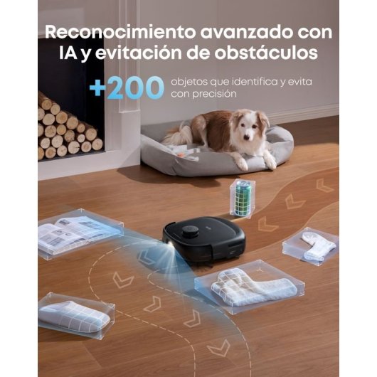 Robot Aspirador Eufy Omni E28 con Autovaciado Navegación Inteligente 20.000 Pa