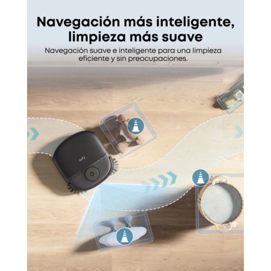 Robot aspirador Eufy Omni C28 con estación sin mantenimiento 15.000 Pa iPath 2.0