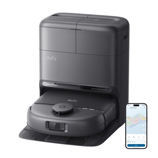 Robot aspirador Eufy Omni C28 con estación sin mantenimiento 15.000 Pa iPath 2.0