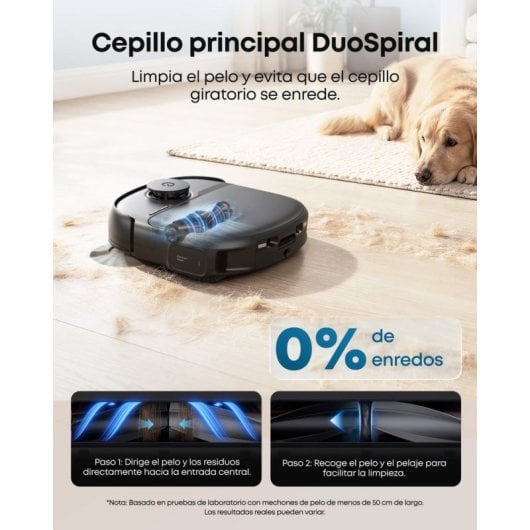 Robot aspirador Eufy Omni C28 con estación sin mantenimiento 15.000 Pa iPath 2.0