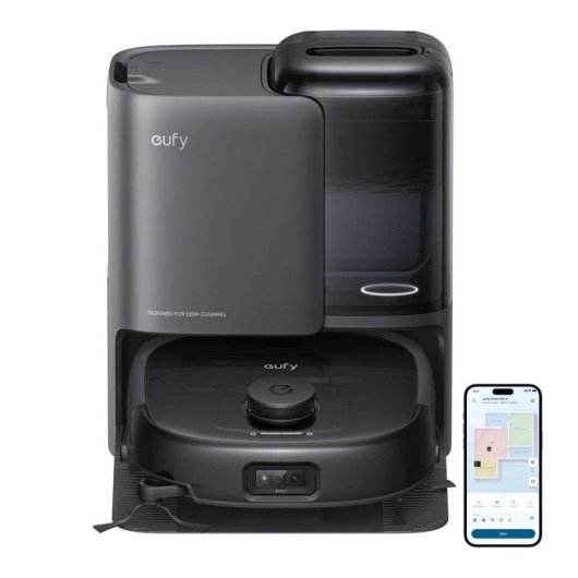 Robot aspirador Eufy Omni E25 con Autovaciado Navegación LiDAR 20.000 Pa