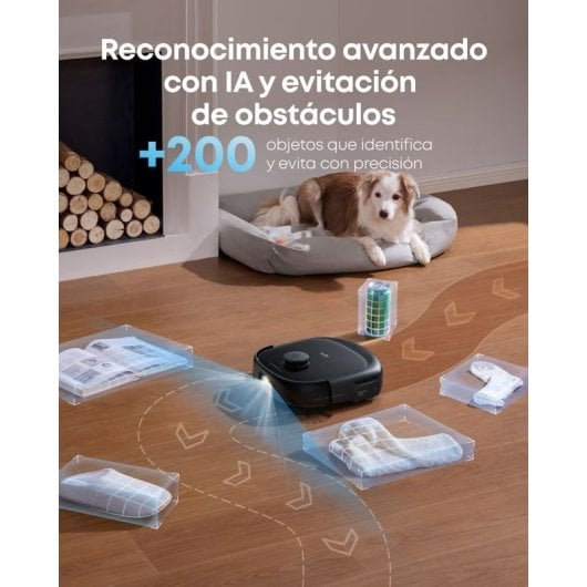 Robot aspirador Eufy Omni E25 con Autovaciado Navegación LiDAR 20.000 Pa