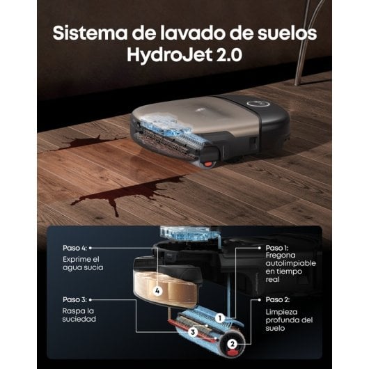 Robot Aspirapolvere Eufy Omni S2 Navigazione IA 30.000 Pa Stazione UniClean 12 in 1