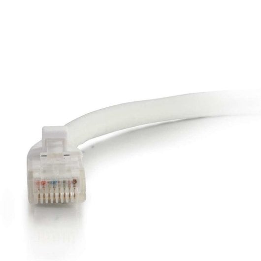 Cable de red Cat6 UTP de 2 m con funda antienganche C2G blanco