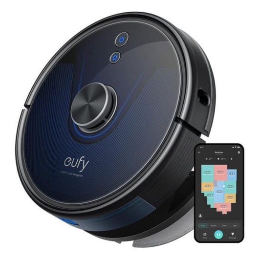 Aspirateur Robot et Laveur Eufy Clean L35 Hybrid Noir 145 min Autonomie