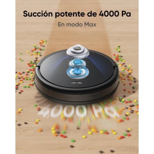 Robot Aspirador Eufy G50 Hybrid Navegación Láser 4.000 Pa Control por Voz