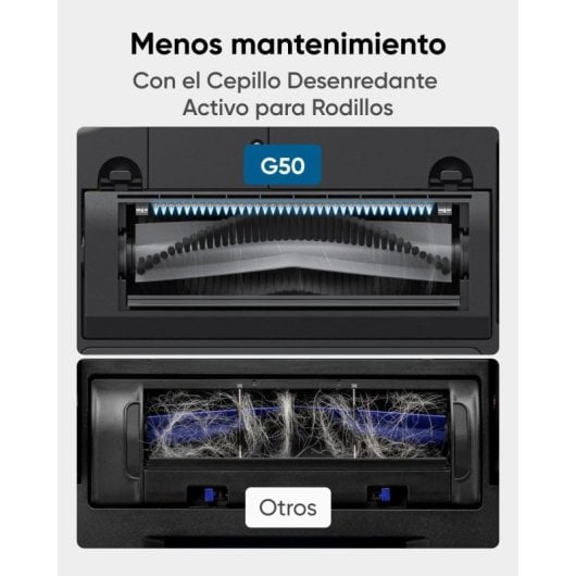 Robot Aspirador Eufy G50 Hybrid Navegación Láser 4.000 Pa Control por Voz