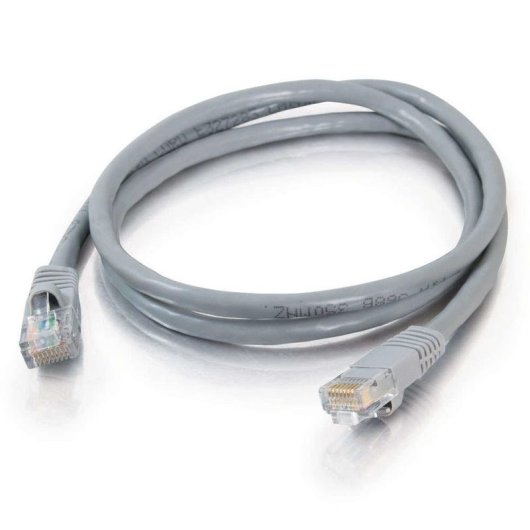 Cable de red Cat5e UTP 5 m C2G con funda antienganche gris