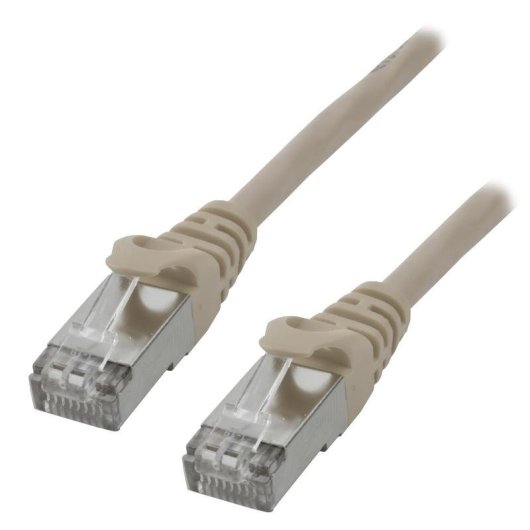 Cavo di rete MCL Cat6a S/FTP 3 m Grigio