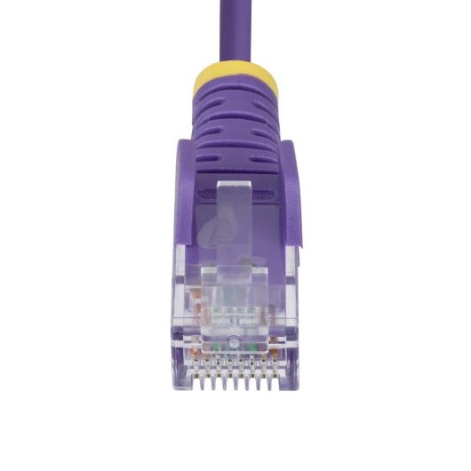 Cavo di Rete Ethernet CAT6 Sottile StarTech.com 1,5 m Viola Senza Ganci PoE 100W