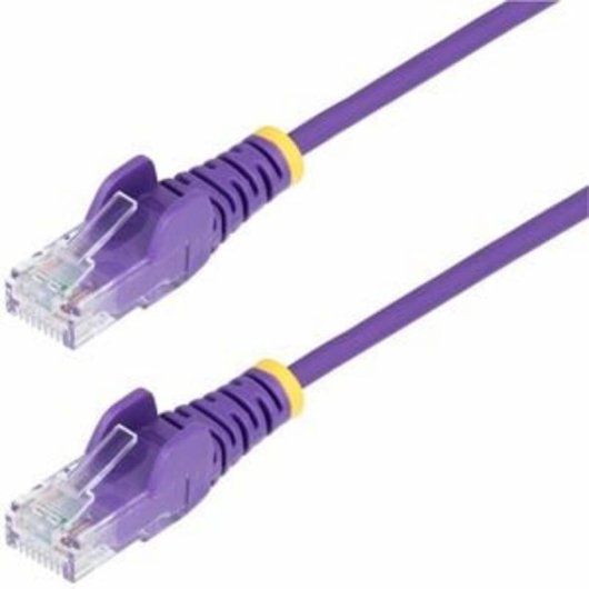 Cavo di Rete Ethernet CAT6 Sottile StarTech.com 1,5 m Viola Senza Ganci PoE 100W