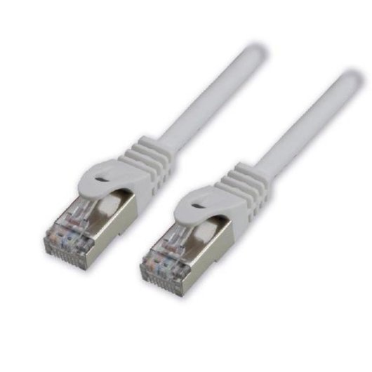Cable de red MCL Cat6a S/FTP 3 m blanco