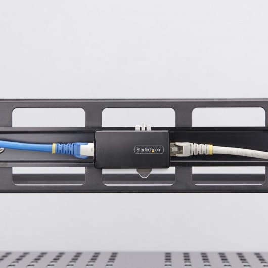 Aislador de réseau StarTech.com RJ45 Gigabit 1 port 4kV IP40 pour rail DIN