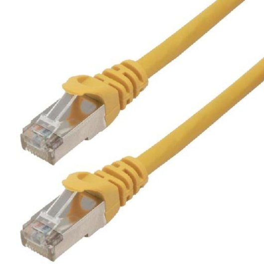 Cable de red MCL Cat6a S/FTP 2 m amarillo