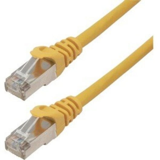 Cable de red MCL Cat6a S/FTP 2 m amarillo