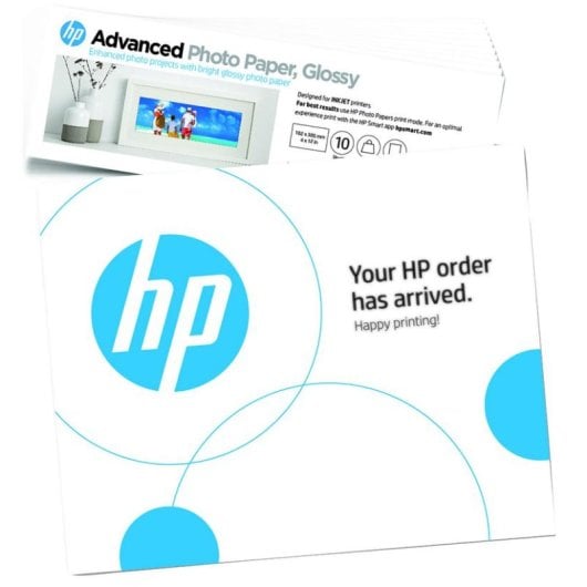 Papel Fotográfico HP Advanced Brillante 102 x 305 mm 250 g/m² 10 Hojas