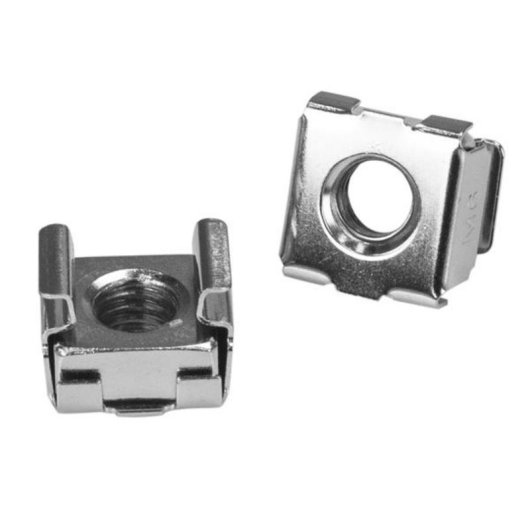 Tornillos M6 para Rack y Tuercas enjauladas StarTech.com Paquete de 20