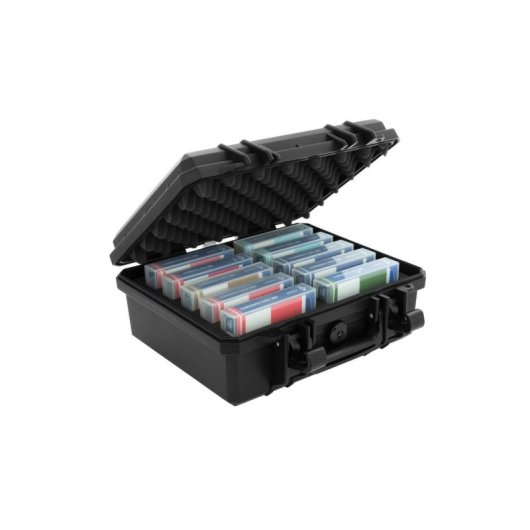 Caja PC Tandberg Data 1022291 Résistante Noire avec 10 Compartiments